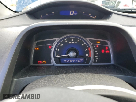 2010 Honda Civic Cpe LX with VIN 2HGFG1B60AH534420, listed as a Copart auction lot 50549675 with 148,208 mi miles and Non Repairable. Bid and sale history available at carsss.com. Image 9.