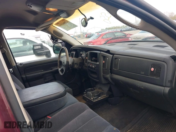 2002 Dodge 1500 with VIN 1D7HA18Z92S665582, listed as a IAAI auction lot 42066550 with 162,554 mi miles and . Bid and sale history available at DreamBid. Image 5.