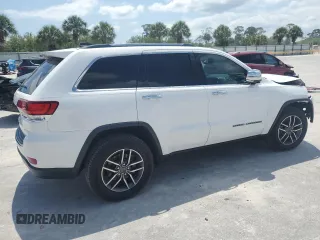 2021 Jeep Grand Cherokee Limited with VIN 1C4RJEBG1MC511331, listed as a Copart auction lot 53783365 with 57,147 mi miles and Salvage title. Bid and sale history available at DreamBid. Image 3.