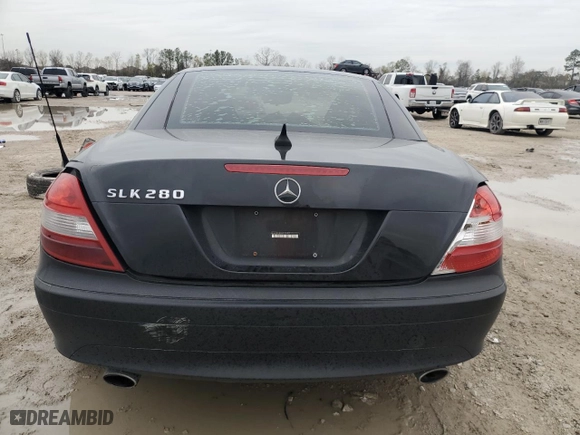 2006 Mercedes-Benz SLK-Class 3.0L with VIN WDBWK54F06F106825, listed as a Copart auction lot 88757115 with 71,383 mi miles and Salvage Title. Bid and sale history available at carsss.com. Image 11.