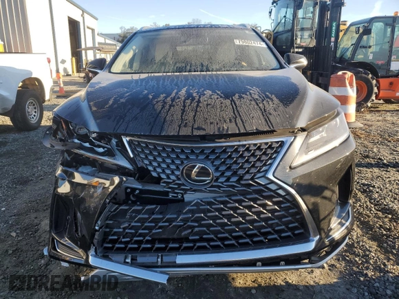 2021 Lexus RX 350L with VIN JTJHZKEA1M2021324, listed as a Copart auction lot 48775035 with 84,221 mi miles and Salvage title. Bid and sale history available at DreamBid. Image 5.
