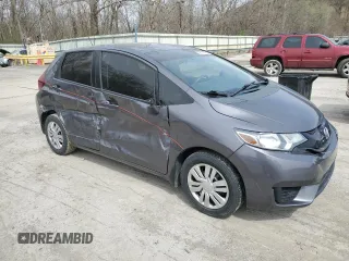 2015 Honda Fit LX with VIN 3HGGK5G56FM749187, listed as a Copart auction lot 52510855 with 122,317 mi miles and Salvage Title. Bid and sale history available at carsss.com. Image 4.