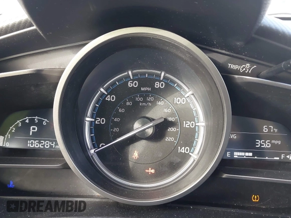 2019 Toyota Yaris Sedan L with VIN 3MYDLBYVXKY506966, listed as a IAAI auction lot 41455800 with 106,284 mi miles. Bid and sale history available at carsss.com. Image 7.