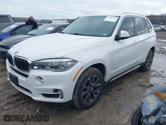 2018 BMW X5 xDrive35i with VIN 5UXKR0C56J0Y02820, listed as a IAAI auction lot 41783212 with 151,576 mi miles. Bid and sale history available at carsss.com. Image 2.