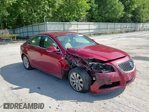 2013 Buick Regal with VIN 2G4GR5ERXD9248188, listed as a Copart auction lot 67896514 with 121,576 mi miles and Salvage Title. Bid and sale history available at carsss.com. Image 11.