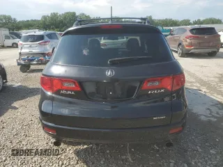 2008 Acura RDX Technology with VIN 5J8TB18508A014789, listed as a Copart auction lot 57587685 with 215,807 mi miles and Salvage title. Bid and sale history available at DreamBid. Image 6.