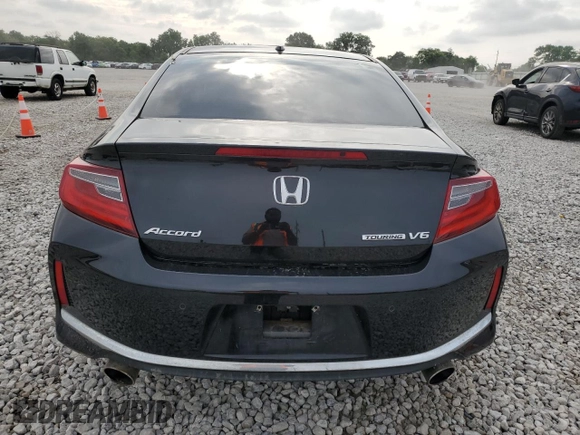 2016 Honda Accord Touring with VIN 1HGCT2B07GA005988, listed as a Copart auction lot 60739935 with 144,337 mi miles and Clean title. Bid and sale history available at DreamBid. Image 6.