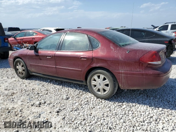 2007 Ford Taurus SEL with VIN 1FAFP56U27A183683, listed as a Copart auction lot 48707555 with Not Provided miles and Salvage Title. Bid and sale history available at DreamBid. Image 2.