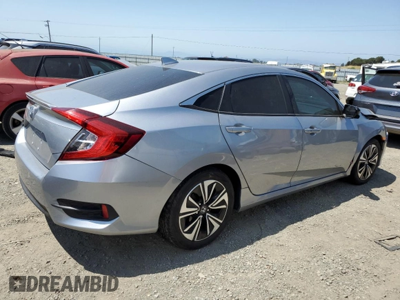2017 Honda Civic EX-L z VIN 19XFC1F7XHE207946, wystawiony jako Copart lot #58730425 z przebiegiem 58 564 mil mil oraz Szkoda całkowita • Salvage title. Historia ofert i sprzedaży dostępna na DreamBid. Obrazek 3.