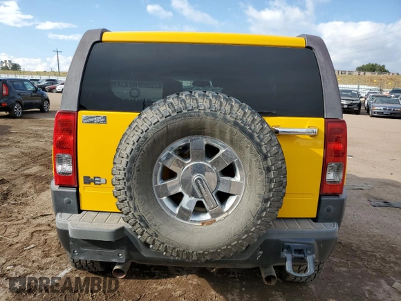 2007 Hummer H3 SUV with VIN 5GTDN13E478172777, listed as a Copart auction lot 41430185 with 88,995 mi miles and Non Repairable. Bid and sale history available at DreamBid. Image 6.