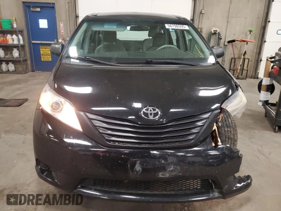 2011 Toyota Sienna with VIN 5TDZK3DC6BS120523, listed as a Copart auction lot 56798595 with 234,871 mi miles and Salvage title. Bid and sale history available at DreamBid. Image 5.