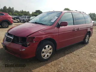 2003 Honda Odyssey EX с VIN 5FNRL18663B022457, выставлен на аукционе Copart как лот 59762905 с пробегом 203 097 миль миль и Списание • Salvage title. История ставок и продаж доступна на DreamBid. Изображение 1.