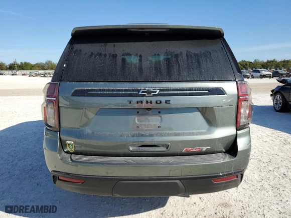 2023 Chevrolet Tahoe RST with VIN 1GNSKRKD3PR139849, listed as a Copart auction lot 83545154 with 11,642 mi miles and Salvage Title. Bid and sale history available at carsss.com. Image 6.
