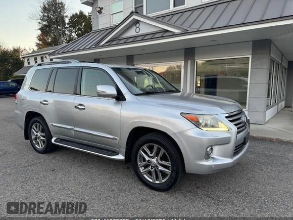 2013 Lexus LX 570 with VIN JTJHY7AX8D4089490, listed as a IAAI auction lot 41368252 with 203,267 mi miles and . Bid and sale history available at DreamBid. Image 1.