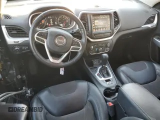 2018 Jeep Cherokee Latitude Plus with VIN 1C4PJLLB1JD510183, listed as a Copart auction lot 85849904 with 86,787 mi miles and Salvage Title. Bid and sale history available at DreamBid. Image 8.