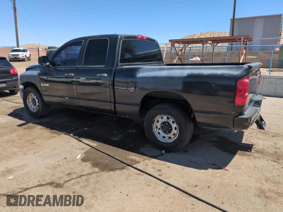 2008 Dodge 1500 SLT with VIN 1D7HA18N68S589387, listed as a Copart auction lot 54449175 with 192,760 mi miles and Salvage title. Bid and sale history available at DreamBid. Image 2.