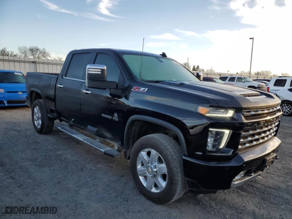 2022 Chevrolet Silverado 2500HD LTZ with VIN 1GC4YPEY4NF359695, listed as a Copart auction lot 47340035 with 49,029 mi miles and Clean Title. Bid and sale history available at carsss.com. Image 4.