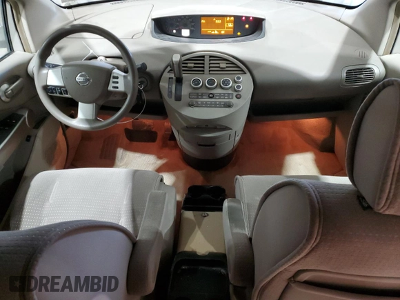2005 Nissan Quest SL with VIN 5N1BV28U85N138422, listed as a Copart auction lot 82899984 with 0 mi miles and Salvage Title. Bid and sale history available at carsss.com. Image 8.