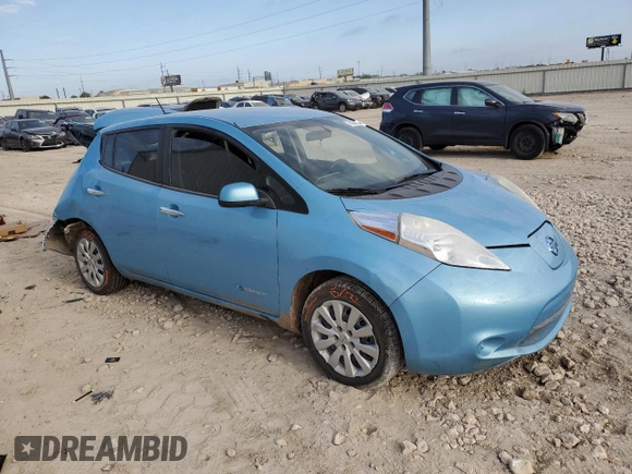 2015 Nissan LEAF SV with VIN 1N4AZ0CP7FC314549, listed as a Copart auction lot 71839493 with 79,430 mi miles. Bid and sale history available at carsss.com. Image 4.