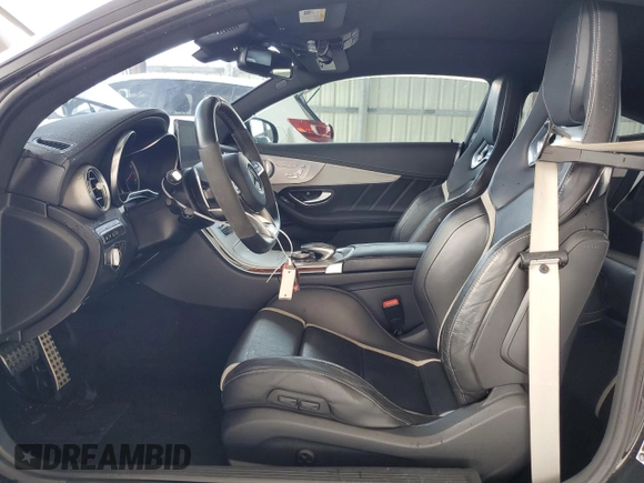 2017 Mercedes-Benz C 63 S AMG with VIN WDDWJ8HB7HF444373, listed as a Copart auction lot 47500484 with 44,881 mi miles and . Bid and sale history available at carsss.com. Image 7.