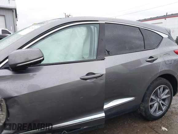 2022 Acura RDX w/Technology Package with VIN 5J8TC2H59NL018648, listed as a IAAI auction lot 41225825 with 16,864 mi miles. Bid and sale history available at carsss.com. Image 14.