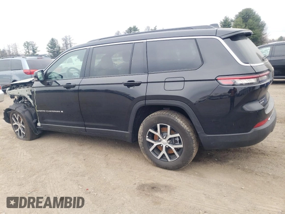2024 Jeep Grand Cherokee Limited with VIN 1C4RJKBG2R8618798, listed as a Copart auction lot 50097225 with 3,330 mi miles and Salvage title. Bid and sale history available at DreamBid. Image 2.