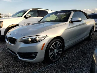 2018 BMW 2 Series 230i with VIN WBA2M7C53JVD51518, listed as a Copart auction lot 74461374 with 0 mi miles and Non Repairable. Bid and sale history available at carsss.com. Image 1.