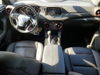 2022 Chevrolet Blazer RS with VIN 3GNKBKRS4NS198298, listed as a Copart auction lot 47863555 with 38,442 mi miles and Salvage title. Bid and sale history available at DreamBid. Image 8.