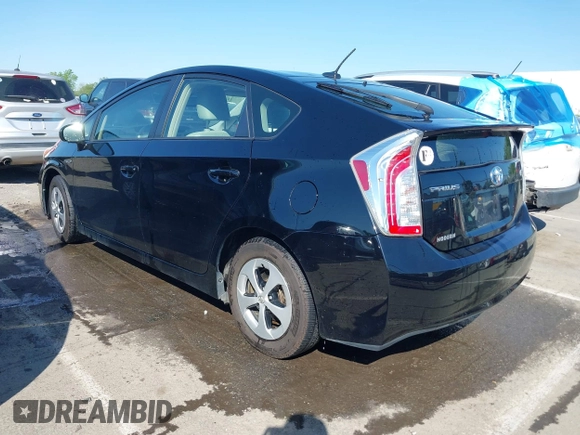 2013 Toyota Prius One with VIN JTDKN3DU5D1721701, listed as a IAAI auction lot 42039097 with 167,497 mi miles and . Bid and sale history available at DreamBid. Image 3.