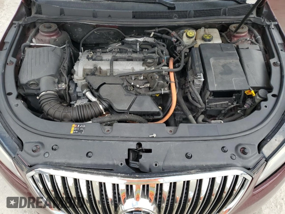 2015 Buick LaCrosse Leather with VIN 1G4GB5GR2FF275204, listed as a Copart auction lot 44244095 with 88,610 mi miles and Salvage Title. Bid and sale history available at DreamBid. Image 12.