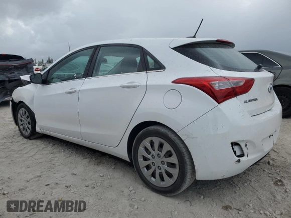 2017 Hyundai Elantra GT with VIN KMHD35LH3HU384329, listed as a Copart auction lot 55119755 with 78,015 mi miles and Clean Title. Bid and sale history available at carsss.com. Image 2.