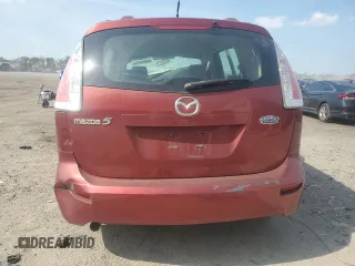 2010 Mazda 5 Sport with VIN JM1CR2W31A0382394, listed as a Copart auction lot 62064845 with Not provided miles and Salvage title. Bid and sale history available at DreamBid. Image 6.