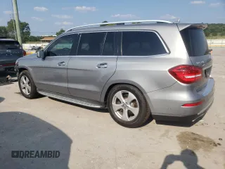 2017 Mercedes-Benz GLS 450 with VIN 4JGDF6EE4HA743351, listed as a Copart auction lot 66162194 with 74,478 mi miles and Salvage Title. Bid and sale history available at DreamBid. Image 2.