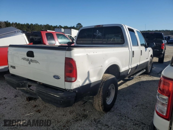 2002 Ford F-250 XL with VIN 1FTNW20F02EA79793, listed as a Copart auction lot 84667074 with Not Provided miles and Salvage Title. Bid and sale history available at DreamBid. Image 3.