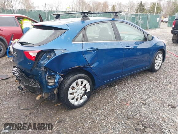 2016 Hyundai Elantra GT with VIN KMHD35LH4GU303420, listed as a IAAI auction lot 41777060 with 109,107 mi miles. Bid and sale history available at carsss.com. Image 4.