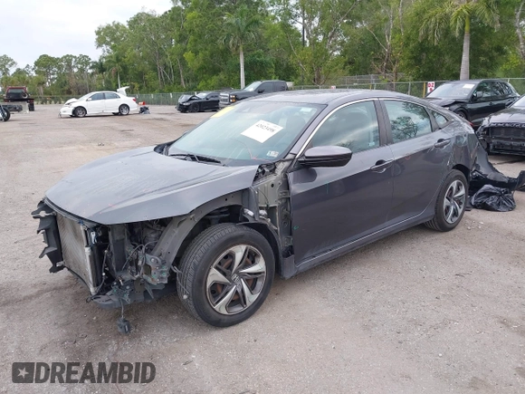 2019 Honda Civic Sedan LX with VIN 19XFC2F66KE024399, listed as a IAAI auction lot 42023498 with 50,173 mi miles. Bid and sale history available at carsss.com. Image 17.
