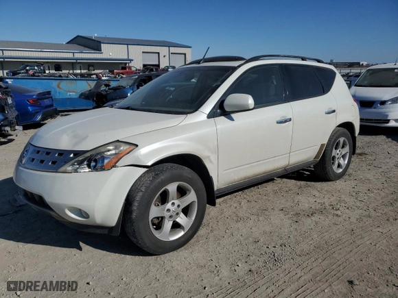 2004 Nissan Murano SL with VIN JN8AZ08T84W207591, listed as a Copart auction lot 89176425 with 182,127 mi miles and Salvage Title. Bid and sale history available at carsss.com. Image 1.