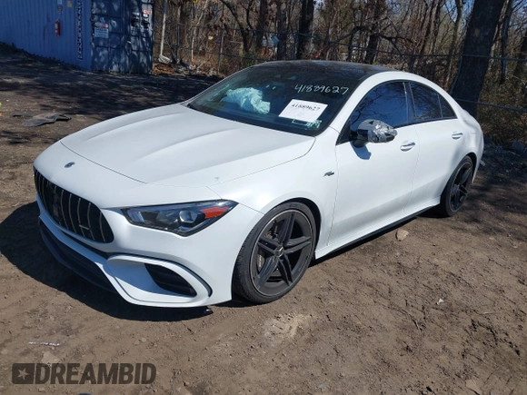 2021 Mercedes-Benz CLA 45 AMG with VIN W1K5J5DB2MN197909, listed as a IAAI auction lot 41889627 with 41,181 mi miles and . Bid and sale history available at DreamBid. Image 18.