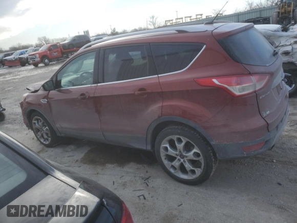 2014 Ford Escape Titanium with VIN 1FMCU9J90EUD58116, listed as a Copart auction lot 41972885 with 100,572 mi miles and Salvage Title. Bid and sale history available at carsss.com. Image 2.