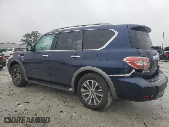 2020 Nissan Armada SL with VIN JN8AY2ND3L9108136, listed as a Copart auction lot 42542315 with 85,152 mi miles and Salvage Title. Bid and sale history available at carsss.com. Image 2.