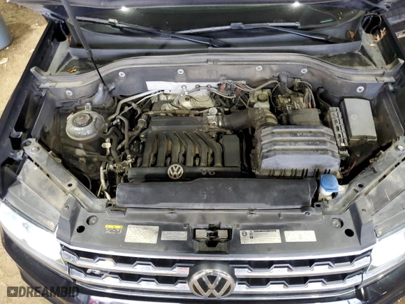 2019 Volkswagen Atlas 3.6L V6 SEL R-Line with VIN 1V2RR2CA2KC590103, listed as a Copart auction lot 88258715 with 104,570 mi miles and Salvage Title. Bid and sale history available at carsss.com. Image 11.