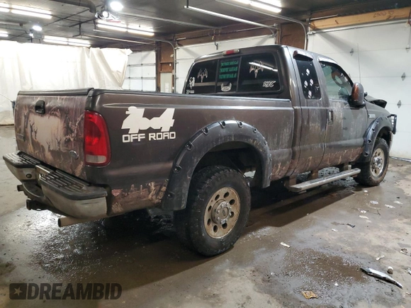 2005 Ford F-250 XL z VIN 1FTSX215X5EC77078, wystawiony jako Copart lot #43206515 z przebiegiem 174 764 mil mil oraz Szkoda całkowita • Salvage title. Historia ofert i sprzedaży dostępna na DreamBid. Obrazek 3.