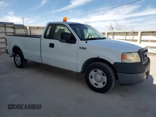 2007 Ford F-150 XL with VIN 1FTRF12W77KD54173, listed as a Copart auction lot 47970145 with 139,563 mi miles and Clean Title. Bid and sale history available at carsss.com. Image 4.