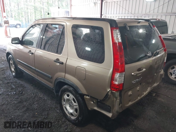 2005 Honda CR-V LX with VIN JHLRD68565C001659, listed as a IAAI auction lot 42162314 with 155,212 mi miles and . Bid and sale history available at carsss.com. Image 3.