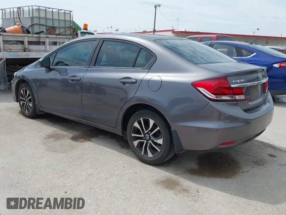2014 Honda Civic Sedan EX with VIN 19XFB2F88EE083124, listed as a IAAI auction lot 41897043 with 141,407 mi miles. Bid and sale history available at carsss.com. Image 3.