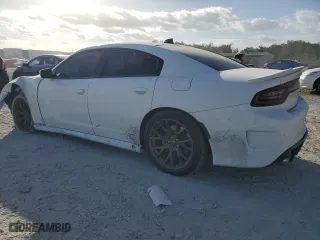 2017 Dodge Charger SRT Hellcat with VIN 2C3CDXL91HH566989, listed as a Copart auction lot 80456304 with 31,434 mi miles and Salvage Title. Bid and sale history available at carsss.com. Image 2.