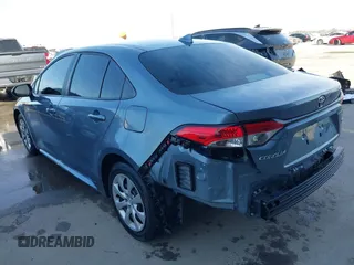 2023 Toyota Corolla LE with VIN 5YFB4MDE3PP076144, listed as a IAAI auction lot 41800449 with 36,450 mi miles. Bid and sale history available at carsss.com. Image 3.