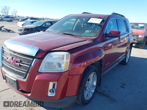 2011 GMC Terrain SLT-1 with VIN 2CTFLVEC7B6287790, listed as a IAAI auction lot 41430654 with 186,060 mi miles and . Bid and sale history available at DreamBid. Image 2.