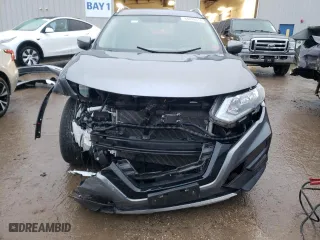 2017 Nissan Rogue SL with VIN 5N1AT2MV2HC880380, listed as a Copart auction lot 84898614 with 24,708 mi miles and Salvage Title. Bid and sale history available at carsss.com. Image 5.