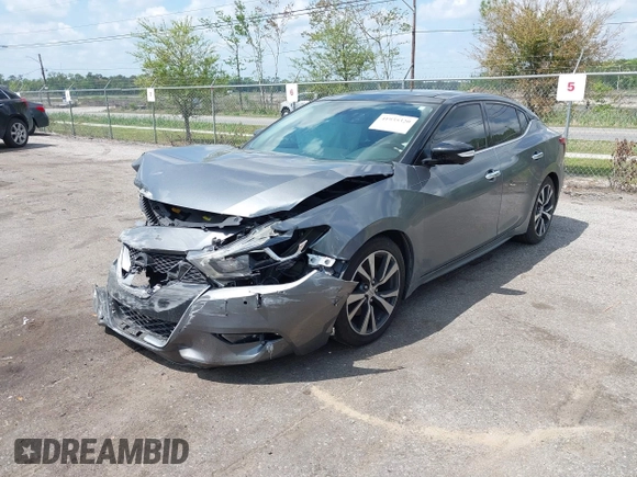 2017 Nissan Maxima S with VIN 1N4AA6AP6HC430163, listed as a IAAI auction lot 41935320 with 64,431 mi miles and . Bid and sale history available at DreamBid. Image 17.